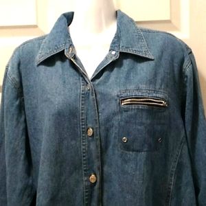 Carolina Blues Denim Shirt (18W)